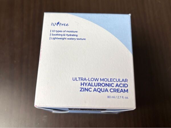 イズエンツリー 超低分子ヒアルロン酸ジンク水分クリーム80ml