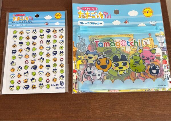 たまごっち フレークシール ネイルシール サンキューマートコラボ