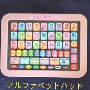 ジュエルペット アルファベットスクールPAD ボタンを押すと英語の音声が出る 対象年齢3才以上