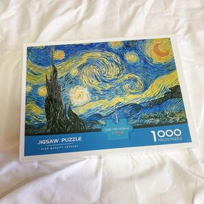1000ピース ジグソーパズル ゴッホ星月夜 名画 パズル 絵画 ペインティング