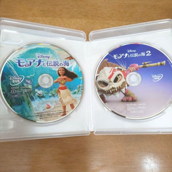 モアナと伝説の海DVD+モアナと伝説の海2 DVD