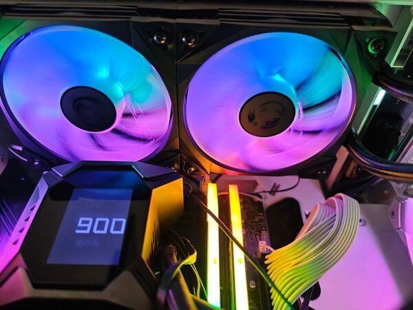 自作PC LEDファン