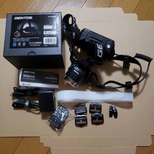 GENTOS(ジェントス) LED ヘッドライト GH-200RG