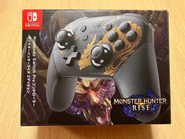 Nintendo Switch Proコントローラー モンスターハンターライズ エディション