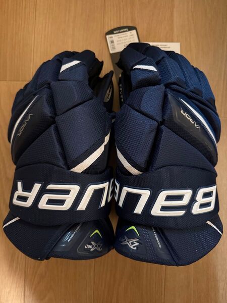 BAUER VAPOR 2XPRO 紺 新品未使用 14インチ アイスホッケー グローブ