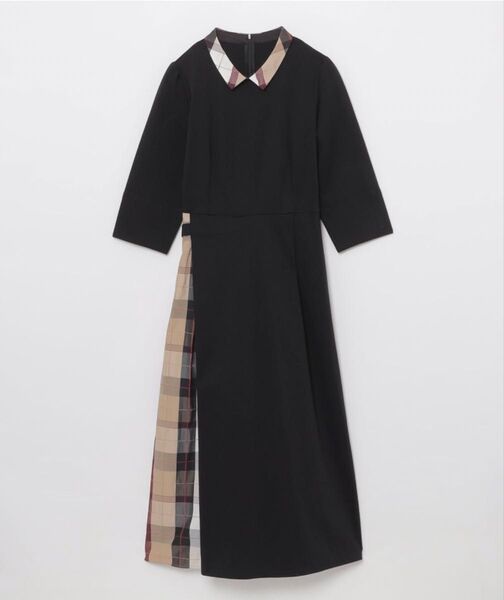 コットンソロハイゲージポンチ BLUE LABEL CRESTBRIDGE / クレストブリッジ ワンピース・ドレス ブラック