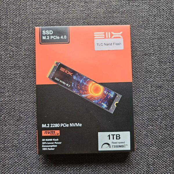 SIX M.2 2280 PCIe NVMe SSD 1TB 新品 PS5対応
