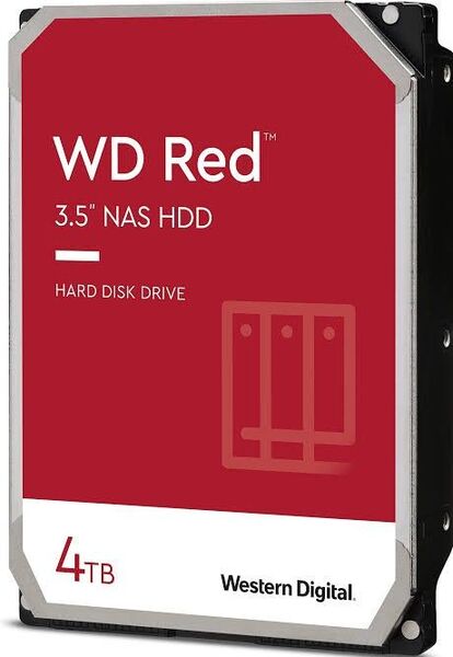 Western Digital WD RED 4TB HDD WD40EFAX 未使用品 NAS用