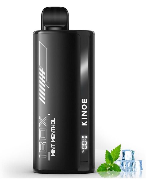 電子タバコ VAPE ベイプ シーシャ 8500回吸引可能 ミント メンソール 爆煙 大容量 使い捨て LEDモニター搭載