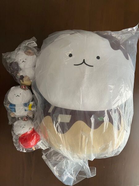 ねこがんばらない めちゃもふぐっとぬいぐるみ おなかすいたこやき カバンに付けられるぬいぐるみ 後の祭り マスコット ねこ