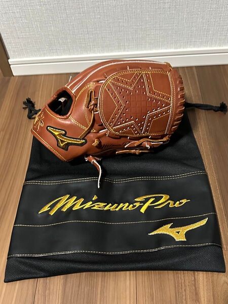 《投手、内野手》ミズノプロ 軟式用グローブ