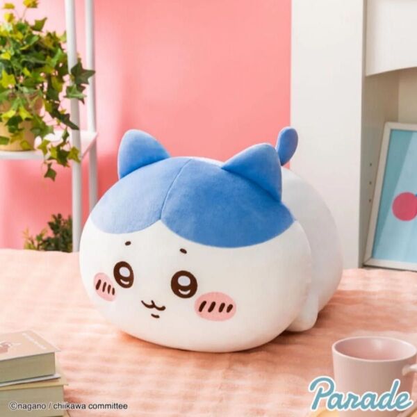 ちいかわ もっちる ねそべるBIGぬいぐるみ ハチワレ