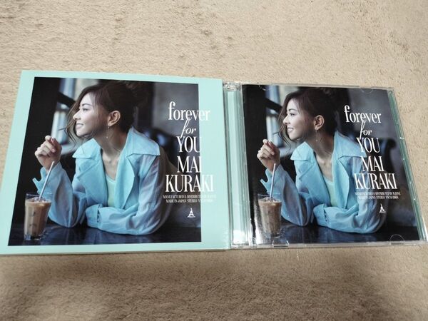 初回限定盤A DVD付 倉木麻衣 CD+DVD/forever for YOU 24/7/3発売