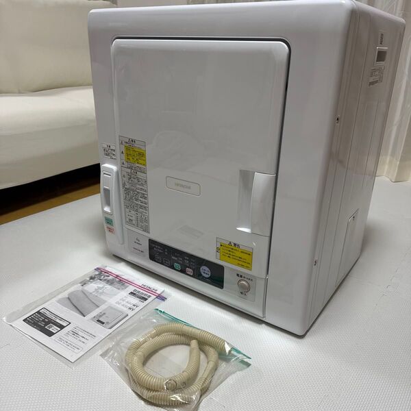 【ジャンク品】日立 衣類乾燥機 DE-N60WV 6kg