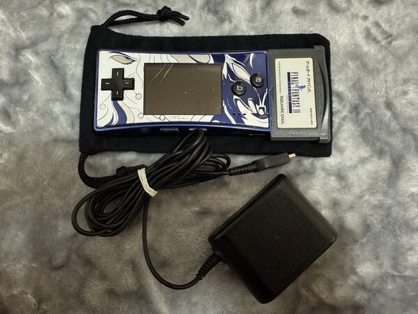 任天堂 GAME BOY micro ゲームボーイミクロFF4モデル 限定品 FINAL FANTASY Ⅳ 天野喜孝