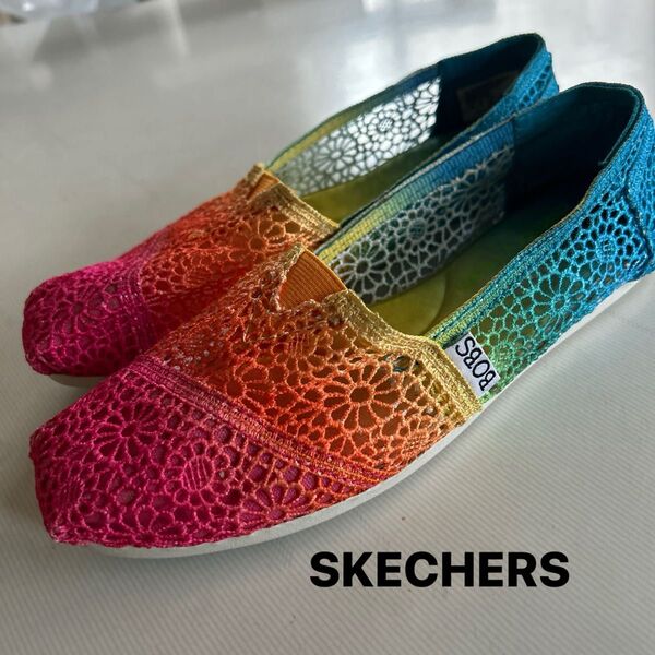 【Skechers】★スケッチャーズ★BOBS スリッポン W 6