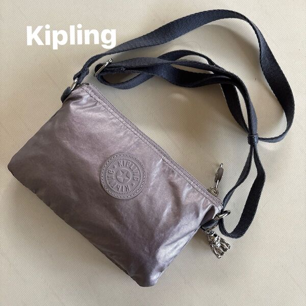【Kipling】キプリング ミニ ナイロン ショルダーバッグ スマホポシェット