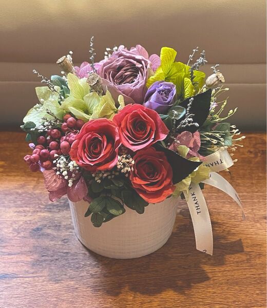 **..Rose garden..*°. プリザーブドフラワーアレンジ お花の贈り物