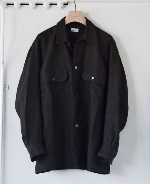 COMOLI 22SS リネン CPO シャツ サイズ44