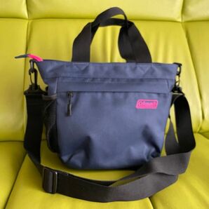 Coleman カメラバッグ ショルダーバッグ ネイビー
