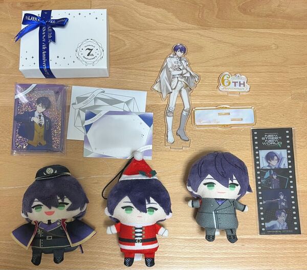 にじさんじ 7th 6th Anniversary 剣持刀也セット アクスタ ぱぺ ミニギフトセット 入場者特典