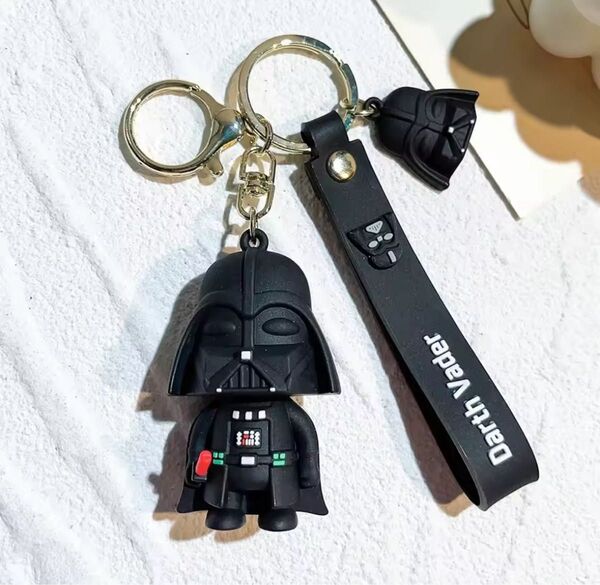 6cm ◆送料無料◆新品◆フィギュア ダースベイダー キーホルダー スターウォーズ STARWARS