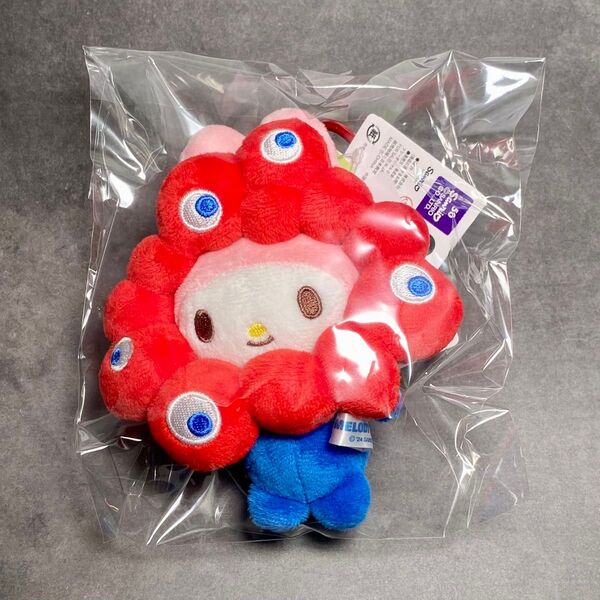 【希少】マイメロディ EXPO2025 BCぬいぐるみ ミャクミャク風 カラビナ BC
