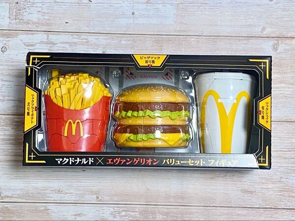 マクドナルド×エヴァンゲリオン フィギュア 3体セット マック エヴァ コラボ 初号機 弐号機 零号機