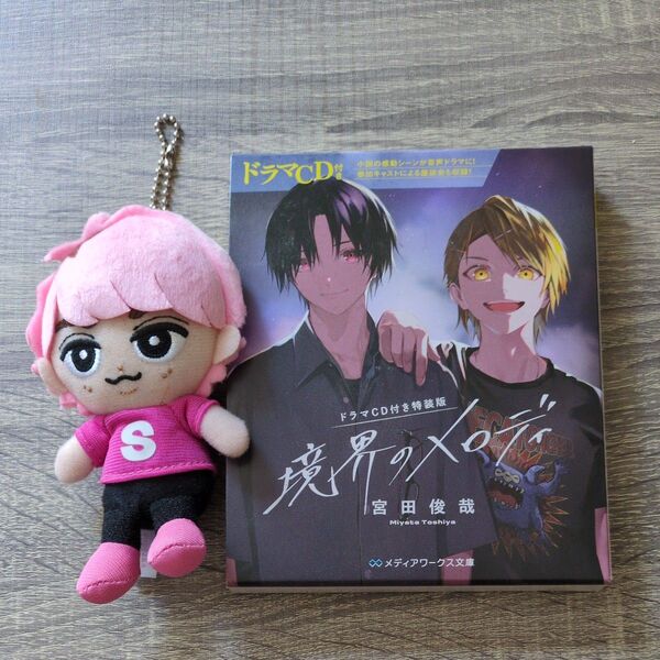 佐久間大介すのちるぬいぐるみと宮田俊哉の小説境界のメロディー 特装版 佐久間大介声の出演ドラマCD付き