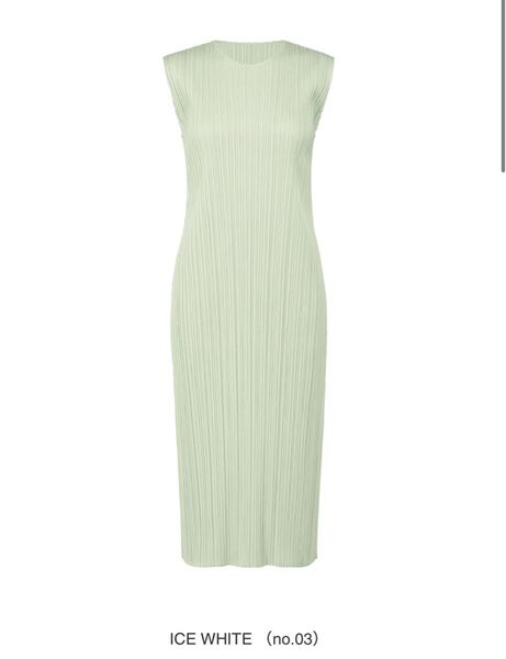 プリーツプリーズ マンスリー APRIL ワンピース ice white PLEATS PLEASE