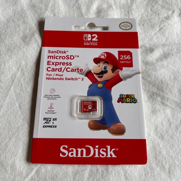 SanDisk microSD Express Card 256GB for Nintendo Switch 2