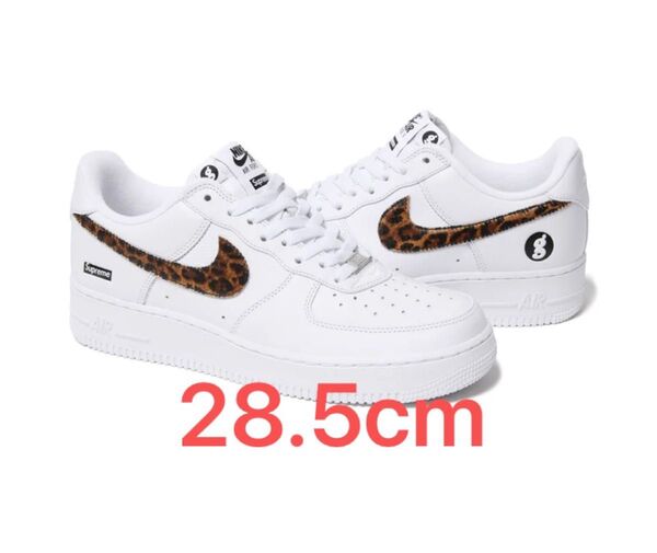 GOODENOUGH × Supreme × Nike Air Force 1 Low White/Leopard グッドイナフ