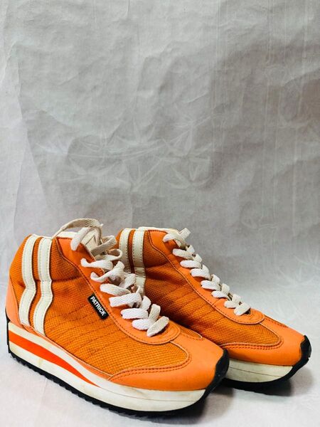 希少品 80's90's パトリック 厚底 スニーカー マラソン 37