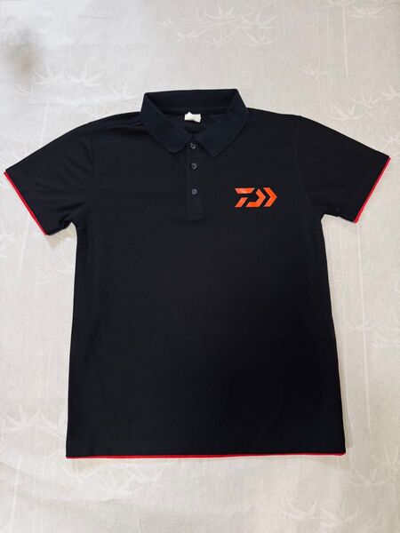 ダイワ DAIWA ポロシャツ 半袖 M ブラック