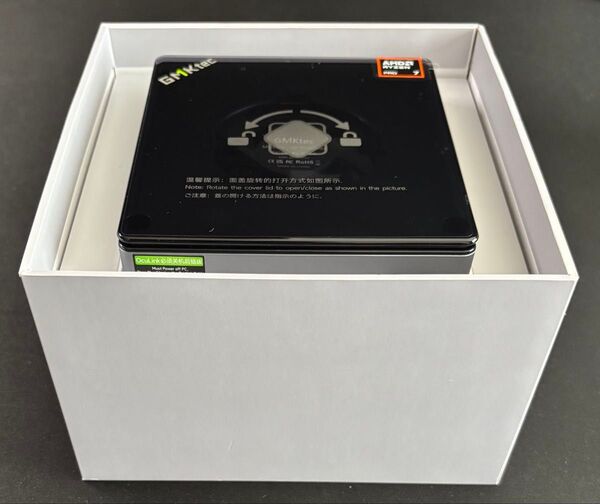 【美品】GMKtec M7 ミニPC Ryzen7 PRO 6850H/メモリ16GB/SSD512GB/Win11Pro