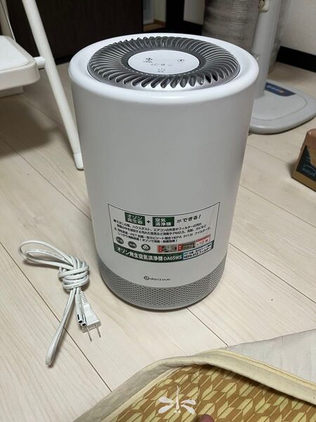 derctvue オゾン発生空気清浄機 OA65WS ホワイト