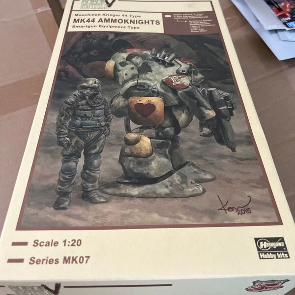 ロボットバトルV 44型重装甲戦闘服 MK44 アンモナイツ