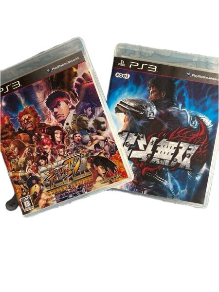 PS3 ソフト2枚で、ストリートファイター 北斗の拳