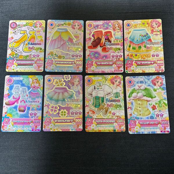 アイカツカード オーロラファンタジーセット レア,プロモ有りセットコーデ有り