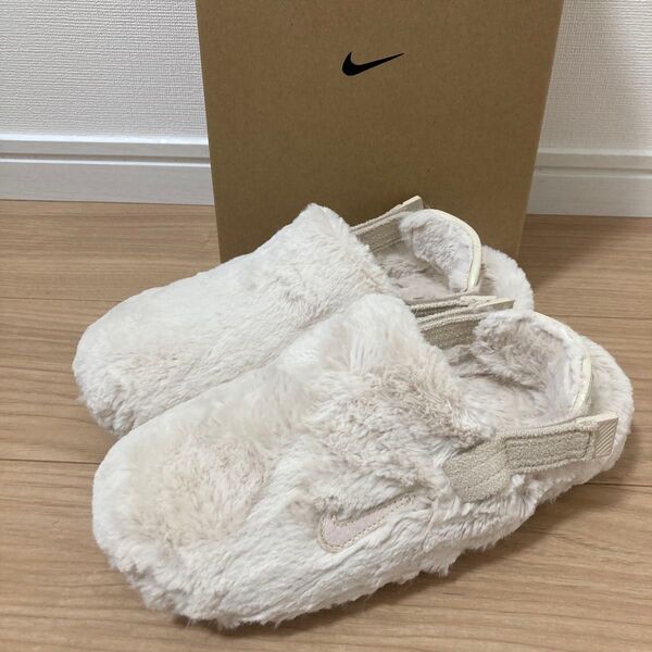 NIKE ベージュ 25cm W NIKE CALM MULE SE