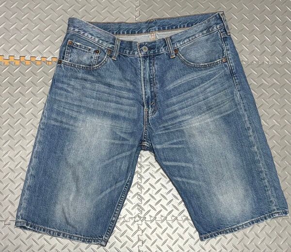 リーバイス 503 デニム ハーフパンツ 34 ショートパンツ 半パン古着