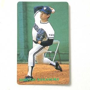 FP【当時もの】カルビー 野球　カード　1991年　No.8 中山裕章 横浜大洋ホエールズ　プロ野球チップス