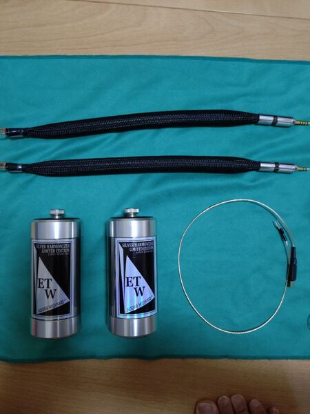 SILVER HARMONIZER ETW 大蛇アース4,4mm.3,5mmどちらも30cm 仮想アース(2025年製造品)