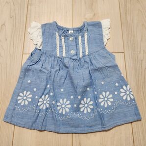 ベビー服 80サイズ 女の子 ワンピース チュニック