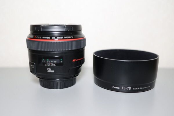 Canon キヤノン 単焦点レンズ EF50mm F1.2L USM 中古 美品