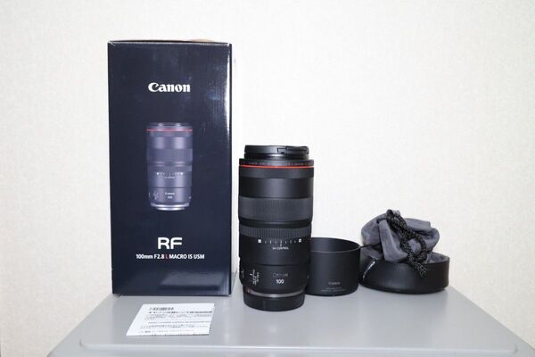 極上美品 キヤノン Canon 単焦点レンズ RF100mm F2.8 L MACRO IS USM