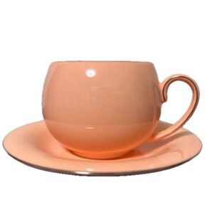 エスプレッソ カップ&ソーサー コーヒーカップ 未使用品 ピンクカップ