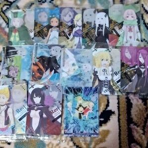 Reゼロから始める異世界の生活ウエハースカード。13枚。未開封です。