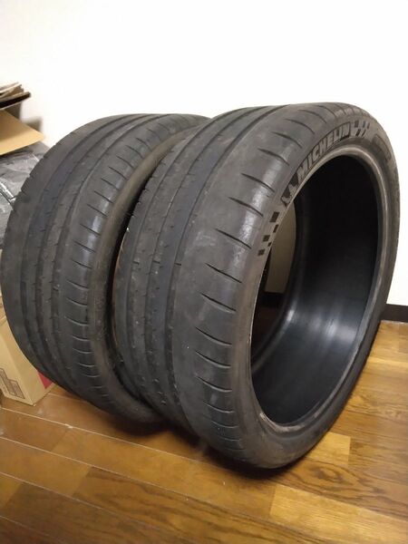ミシュラン パイロットスポーツ Cup2 245/35ZR20 91Y バリ山2本 MICHELIN 超ハイグリップ