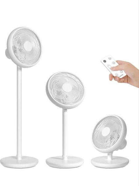【2025新登場&節電対策】 扇風機 サーキュレーター dcモーター 静音 1台3役 リモコン付き